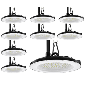 10er Pack LED-HighBay, UFO, 100 W, 10000 lm, 5000 K (neutralweiß), IP65, EPISTAR.