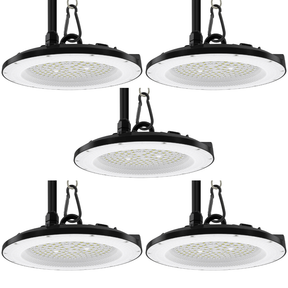 5er Pack LED-HighBay, UFO, 200 W, 20000 lm, 5000 K (neutralweiß), IP65, EPISTAR.