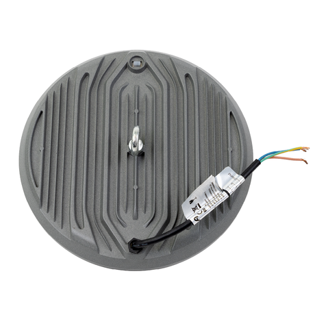 LED-HighBay, UFO, grau, 200 W, 20000 lm, CCT 3000-6500 K (warm-, neutral-, kaltweiß), IP65