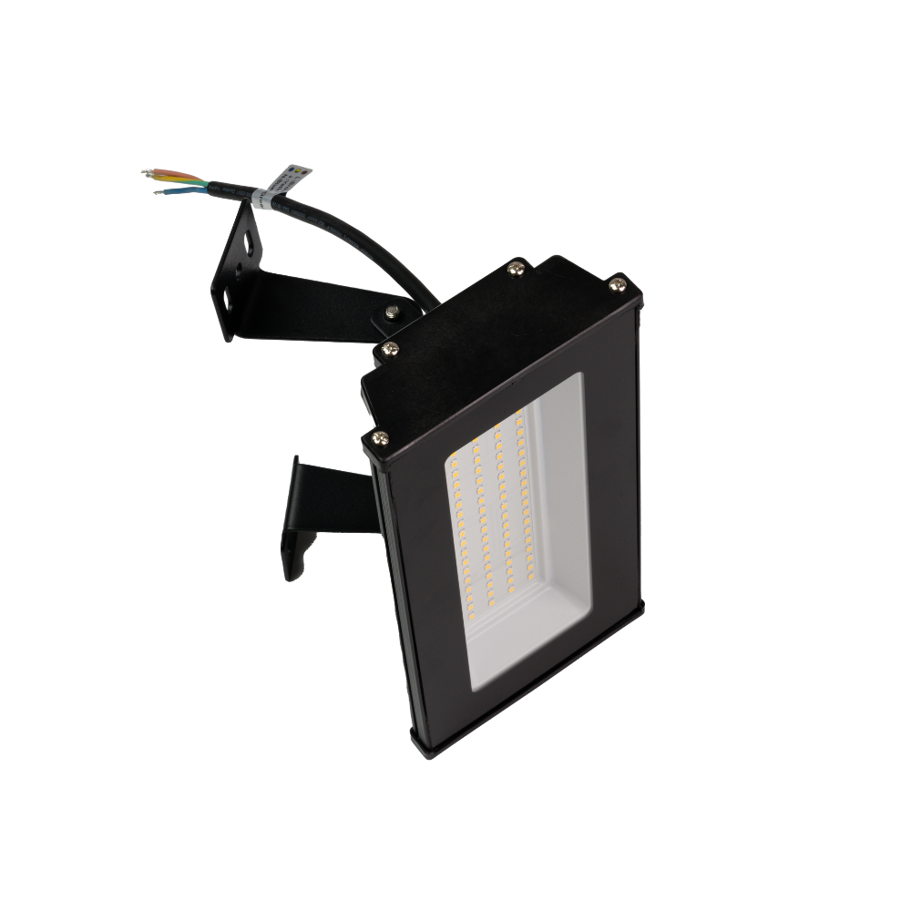 LED-Hallenleuchte, linear, 50 W, 5000 lm, 4000 K (neutralweiß), IP65, schwarz
