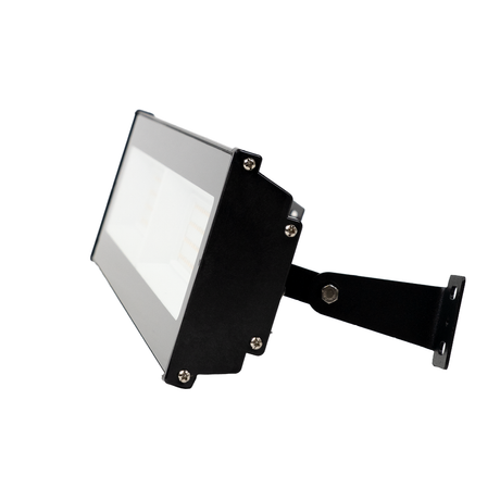 6er Pack LED-Hallenleuchte, linear, 200 W, 20000 lm, 4000 K (neutralweiß), IP65, schwarz