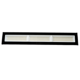 LED-Hallenleuchte, linear, 150 W, 15000 lm, 4000 K (neutralweiß), IP65, schwarz