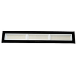 4er Pack LED-Hallenleuchte, linear, 150 W, 15000 lm, 4000 K (neutralweiß), IP65, schwarz