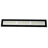 6er Pack LED-Hallenleuchte, linear, 200 W, 20000 lm, 4000 K (neutralweiß), IP65, schwarz