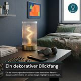LED Tischleuchte, dimmbar, 0,5 W, 110×110×175, 30 lm