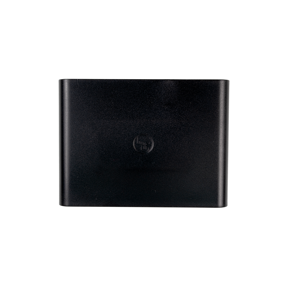 LED Akku Wandleuchte mit Bewegungssensor, Up- & Downlight, Lichtfarbe und Helligkeit einstellbar, mit Fernbedienung, schwarz, wiederaufladbar, Innenbereich
