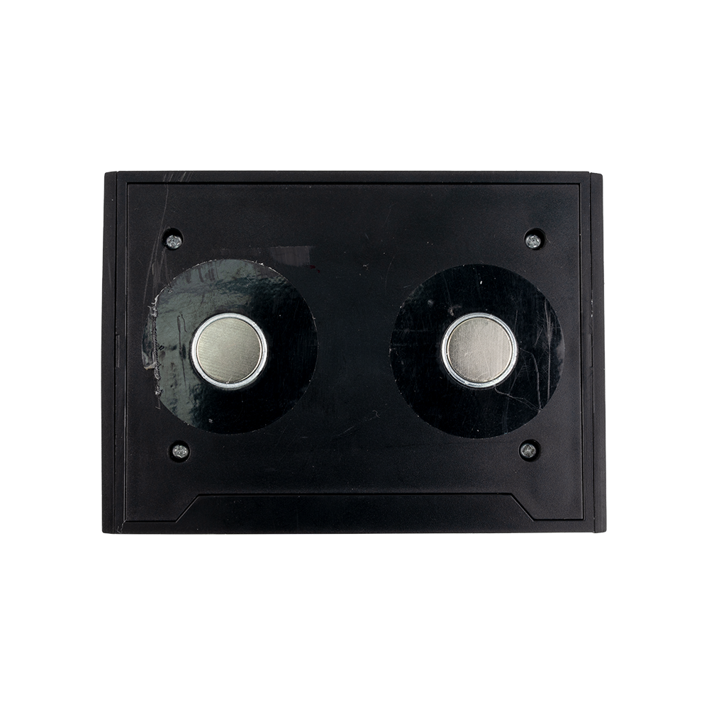 LED Akku Wandleuchte mit Bewegungssensor, Up- & Downlight, Lichtfarbe und Helligkeit einstellbar, mit Fernbedienung, schwarz, wiederaufladbar, Innenbereich