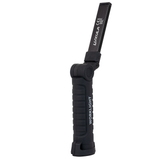 LED-Arbeitsleuchte mit Akku, 5 Lichtmodi, 14 cm, mit Magnet und Haken, USB-aufladbar, drehbare Taschenlampe, Inspektionsleuchte