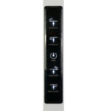 LED-Büro-Stehleuchte, Up/Down, UGR<16, CRI98, dimmbar, 90 W, 1940 x 40 x 2040 mm, 5000 lm, weiß
