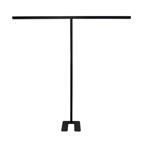LED-Büro-Stehleuchte, Up/Down, UGR<16, CRI98, dimmbar, 90 W, 1940 x 40 x 2040 mm, 5000 lm, schwarz