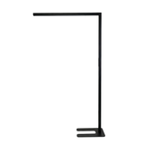 LED-Büro-Stehleuchte, Up/Down, UGR<16, CRI98, dimmbar, 45 W, 1940 x 40 x 1050 mm, 3500 lm, schwarz