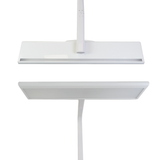 LED-Büro-Stehleuchte, Up/Down, UGR<16, CRI98, dimmbar, 60 W, 1700 x 840 x 250 mm, 3500 lm, weiß