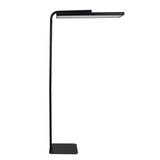 LED-Büro-Stehleuchte, Up/Down, UGR<16, CRI98, dimmbar, 60 W, 1700 x 840 x 250 mm, 3500 lm, schwarz