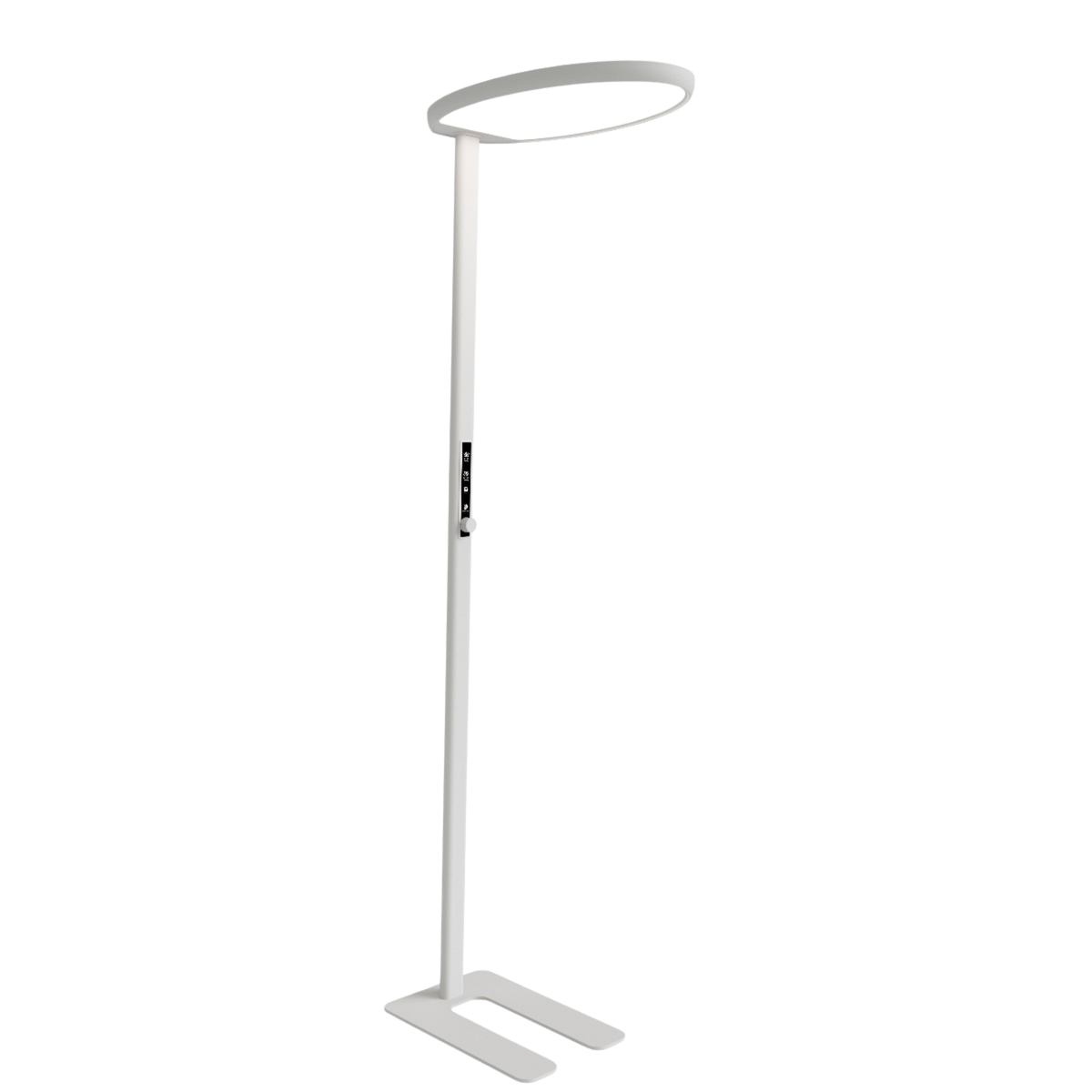 LED-Büro-Stehleuchte, Up/Down, 110 W, 8.000 lm, 4.000 K, weiß, UGR<16, dimmbar