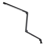 LED-Schreibtischlampe mit Clip, in Schwarz, dimmbar, 5 Farbtemperaturstufen, 10 W, 450 lm, klemm- und verstellbare Monitorlampe