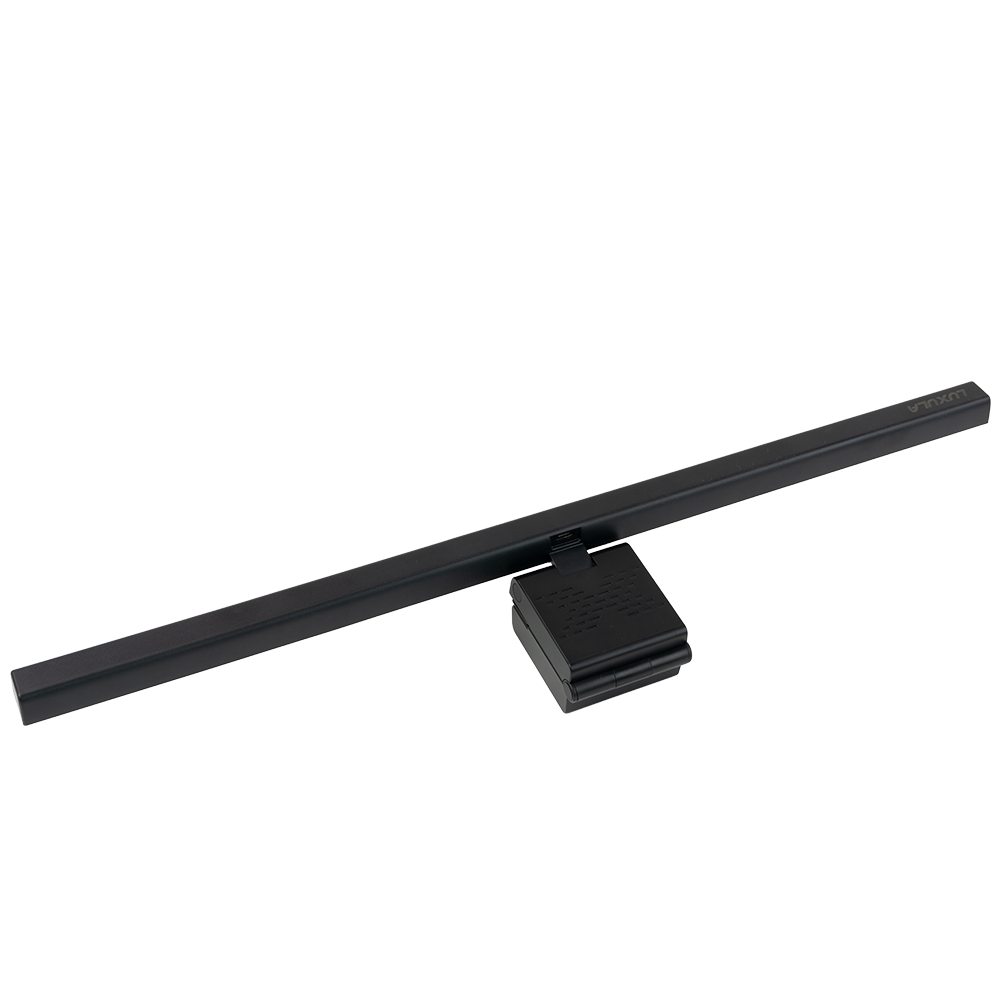 Monitor Lampe in Schwarz, Touch Control, 50 cm, 5 W Leistung, Lichtfarbe und Helligkeit einstellbar, Bildschirmlampe