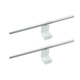 Monitor Lampe in Weiß, Touch Control, 50 cm, 5 W Leistung, Lichtfarbe und Helligkeit einstellbar, Bildschirmlampe