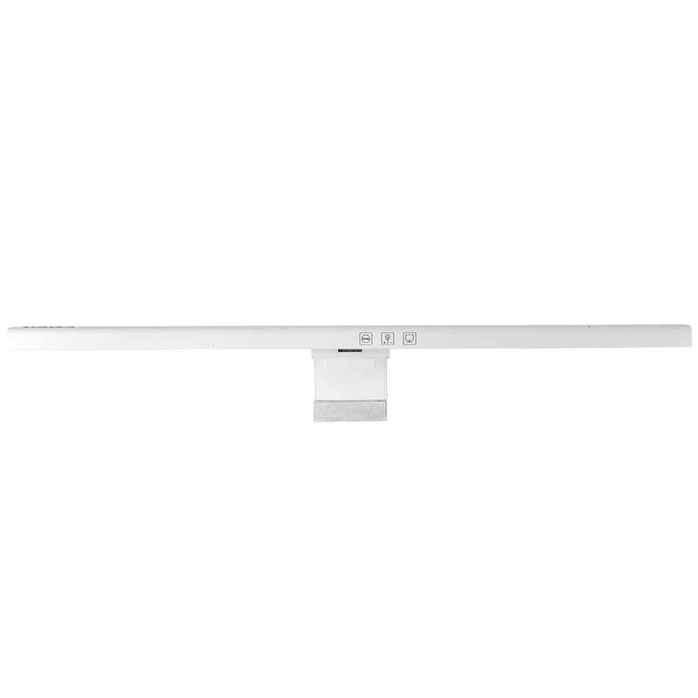 Monitor Lampe in Weiß, Touch Control, 50 cm, 5 W Leistung, Lichtfarbe und Helligkeit einstellbar, Bildschirmlampe