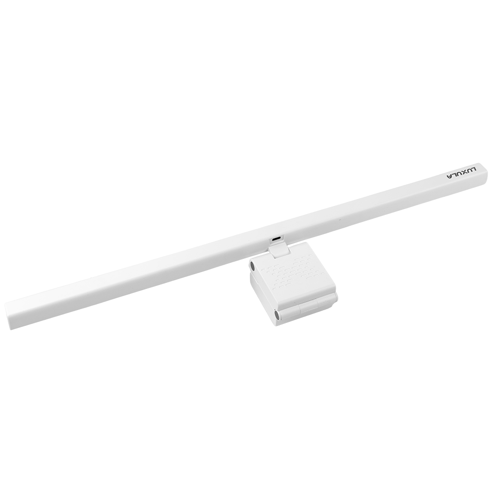 Monitor Lampe in Weiß, Touch Control, 50 cm, 5 W Leistung, Lichtfarbe und Helligkeit einstellbar, Bildschirmlampe