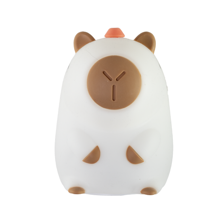 LED Nachtlicht Capybara, 1,7 W, 70 lm, 3000 K, 5-Stufen-Dimmfunktion, 30-Minuten-Timer