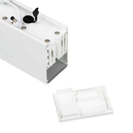 9er-Pack LED Büro-/Tresenleuchte Up&Down, weiß, 120 cm, 30 W, 3600 lm, UGR<19, 3000-6500 K (CCT), LIFUD Netzteil, erweiterbar, Aluminium.
