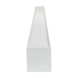 LED Büro-/Tresenleuchte, in Weiß, 120 cm, 40W, 4800 lm, 3000-6500 K (CCT), EAGLERISE Netzteil.