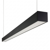 LED Büro-/Tresenleuchte, in Schwarz, 120 cm, 40W, 4800 lm, 3000-6500 K (CCT), EAGLERISE Netzteil