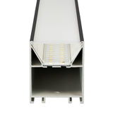 LED Büro-/Tresenleuchte, in Schwarz, 120 cm, 40W, 4800 lm, 3000-6500 K (CCT), EAGLERISE Netzteil