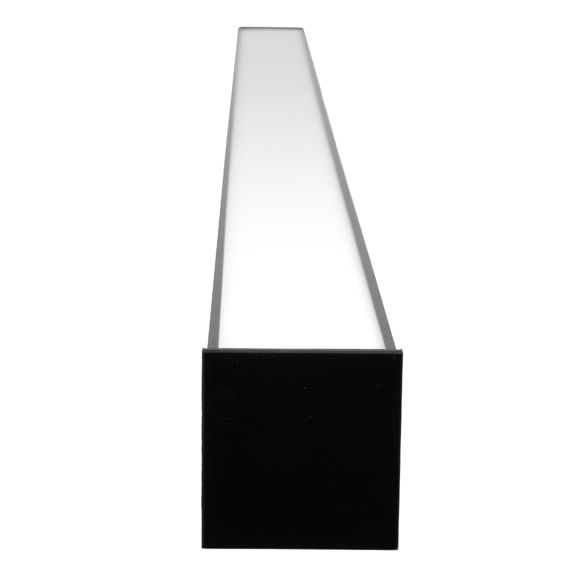 LED Büro-/Tresenleuchte, in Schwarz, 120 cm, 40W, 4800 lm, 3000-6500 K (CCT), EAGLERISE Netzteil
