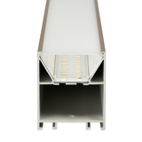 LED Büro-/Tresenleuchte, in Champagner Gold, 120 cm, 40W, 4800 lm, 3000-6500 K (CCT), EAGLERISE Netzteil