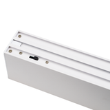 LED Büro-/Tresenleuchte, in Weiß, 120 cm, 40W, 4000 lm, 3000-6500 K (CCT), LIFUD Netzteil, erweiterbar, Aluminium