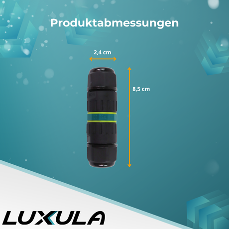 Kabelschnellverbinder 3-polig, IP68-wasserdicht, 450V, 24A.