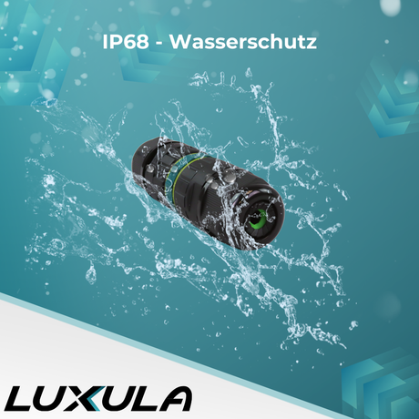 Kabelschnellverbinder 3-polig, IP68-wasserdicht, 450V, 24A.