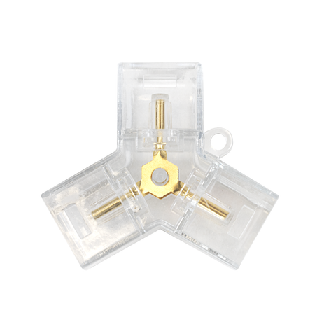 Y-Verbinder für HexaForm Leuchten, 120°, Steckverbinder.