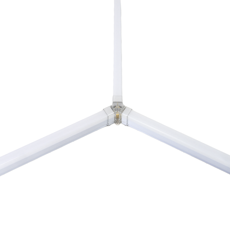 Y-Verbinder für HexaForm Leuchten, 120°, Steckverbinder.