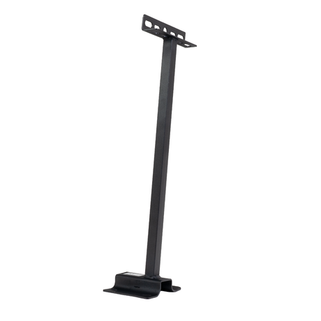 Wandhalterung für Fluter, Ausleger, 150x800mm, schwarz