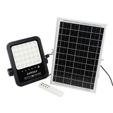 Solarstrahler, LED-Fluter, Solar mit Akku, 6W, 550lm, 6500K, IP65, schwarz.