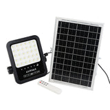 Solarstrahler, LED-Fluter, Solar mit Akku, 15W, 1650lm, 6500K, IP65, schwarz.