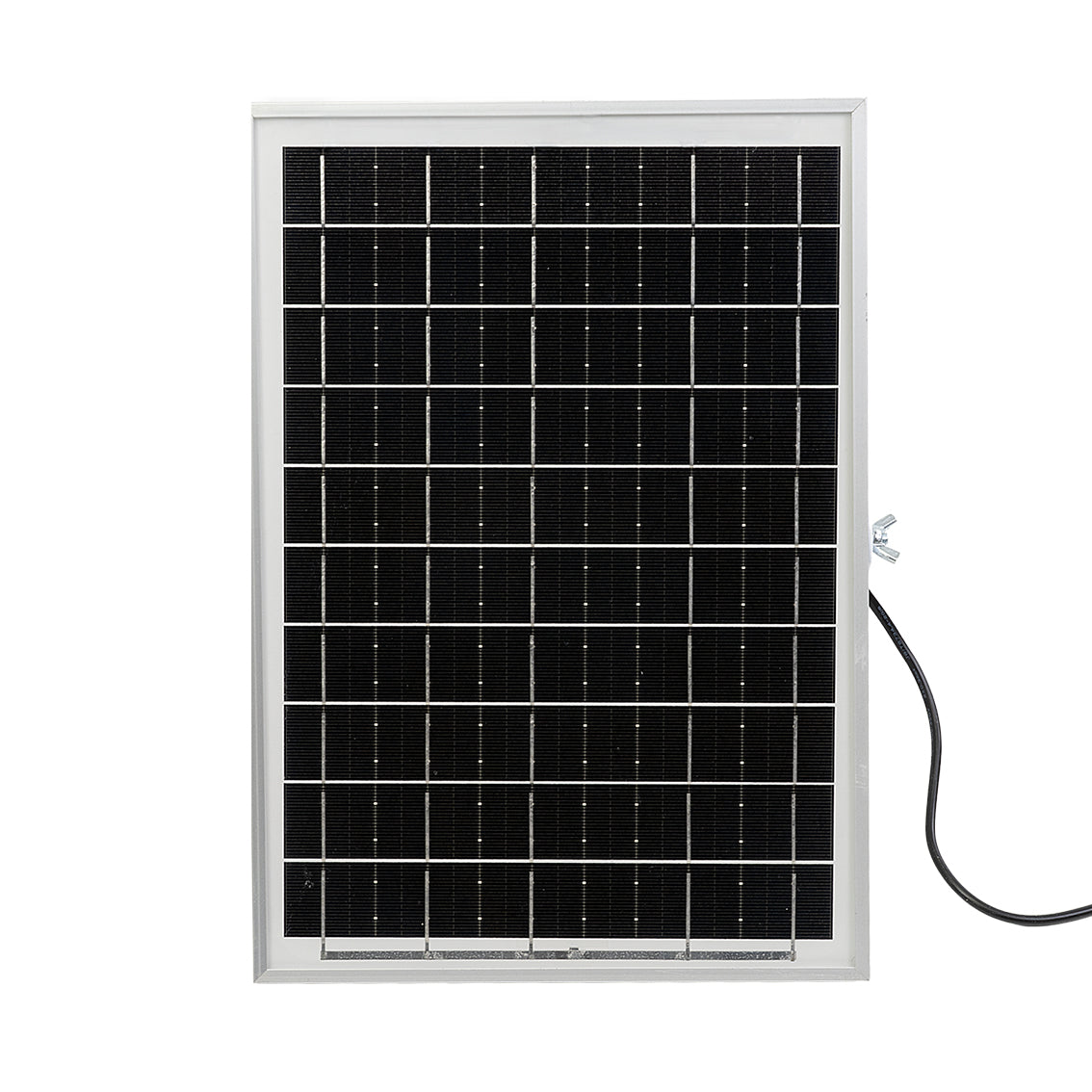 Solarstrahler, LED-Fluter, Solar mit Akku, 15W, 1650lm, 6500K, IP65, schwarz