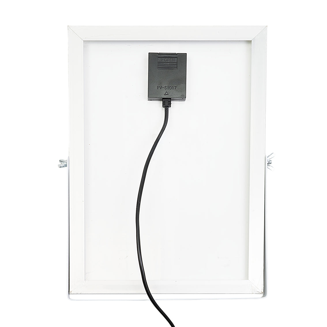 Solarstrahler, LED-Fluter, Solar mit Akku, 15W, 1650lm, 6500K, IP65, schwarz