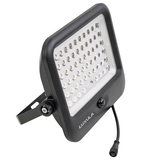 Solarstrahler, LED-Fluter, Solar mit Akku, PIR, 8W, 1600lm, 3CCT, IP65, schwarz