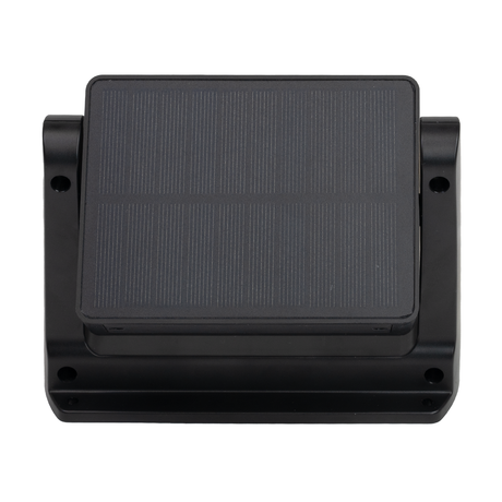 Automatisch rotierender Solar-Fluter mit Bewegungssensor, 6W, 800 lm, 6500K, IP65, Akku.