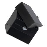 Solar LED Wandleuchte mit drehbarem Lichtkopf und Solarpanel, PIR-Sensor, IP65 und 3 CCT mit Akku, schwarz