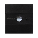 Solar LED Wandleuchte mit drehbarem Lichtkopf und Solarpanel, PIR-Sensor, IP65 und 3 CCT mit Akku, schwarz