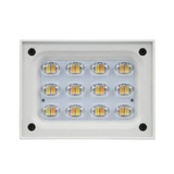 Solar LED Wandleuchte mit drehbarem Lichtkopf und Solarpanel, PIR-Sensor, IP65 und 3 CCT mit Akku, weiß