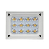 Solar LED Wandleuchte mit drehbarem Lichtkopf und Solarpanel, PIR-Sensor, IP65 und 3 CCT mit Akku, weiß