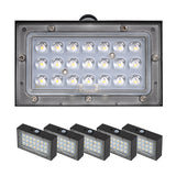 Solar LED Wandleuchte Up/Down, PIR-Sensor, IP65, warmweiß (3000 K), mit Akku