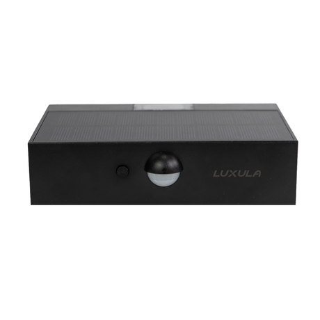 Solar LED Wandleuchte Up/Down, PIR-Sensor, IP65, warmweiß (3000 K), mit Akku