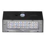 Solar LED Wandleuchte Up/Down, PIR-Sensor, IP65, Warmweiß (3000 K), mit Akku