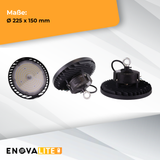 LED-HighBay, UFO, einstellbare Leistung und Lichtfarbe, 60/80/100W, 3000/4000/6500K, 9600-16000 lm, 160lm/W, IP65, LIFUD Netzteil